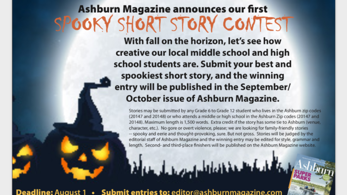 spooky story contest