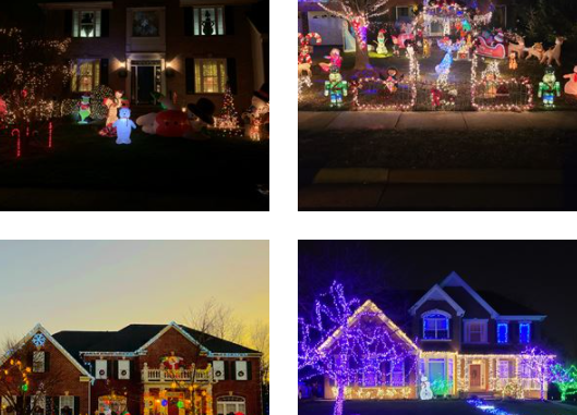 Ashburn holiday lights