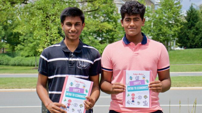 Dheemanth Munipalli on the Left and Abhishek Krishnan on the right