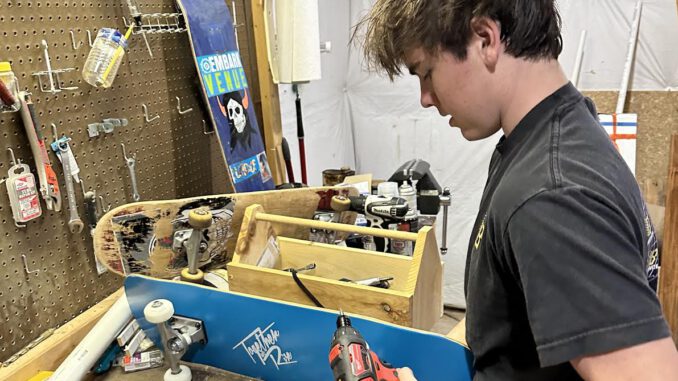 skateboard teen