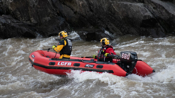 Loudoun County Fire & Rescue Swiftwater Rescue Training